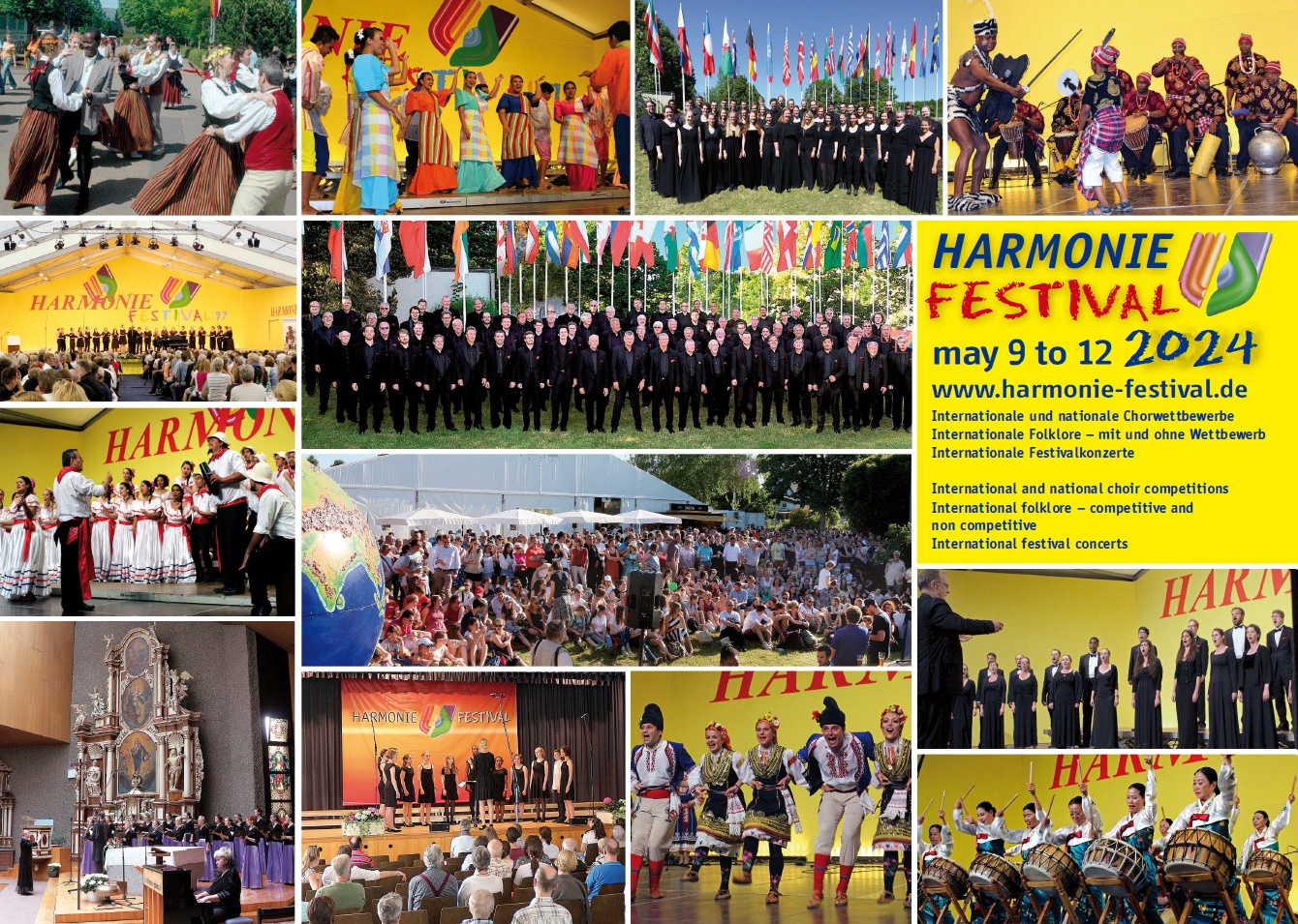 Flyer Harmonie Festival 2024